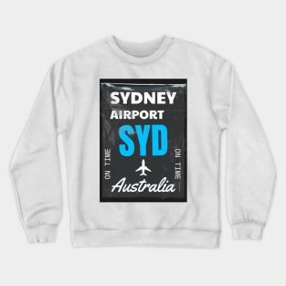 Sydney Blue Crewneck Sweatshirt